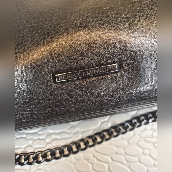 Rebecca Minkoff  Black Quilted Purse Leather Women's Bag - Picture 5 of 12